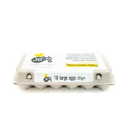 JO FREE RANGE LRG EGGS 18`s