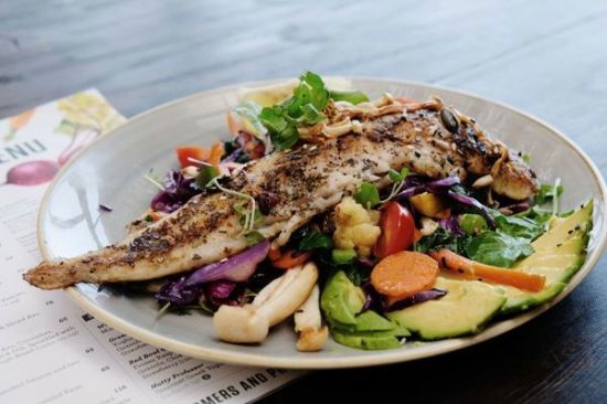 PAN FRIED LINE CAUGHT HAKE each