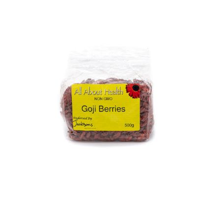 ALL ABOUT HEALTH GOJI BERRIES 500g