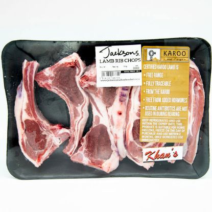 KHANS LAMB RIB CHOPS P/Kg