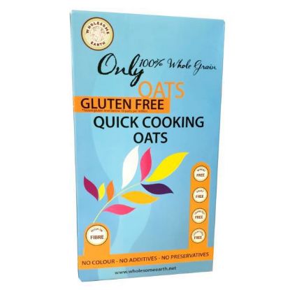 WHOLESOME EARTH OATS GF QUICK COOKING OATS 500g