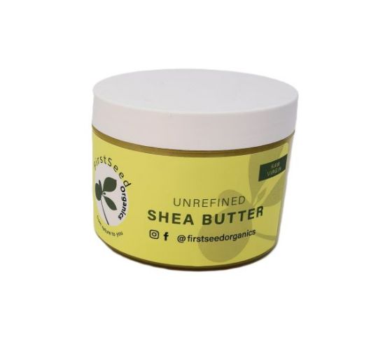 FIRSTSEED ORGANICS UNREFINED SHEA BUTTER 250ml