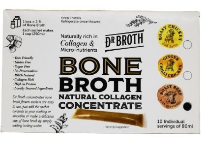 DR BROTH BEEF BONE BROTH CONCENTRATE BOX 10`s