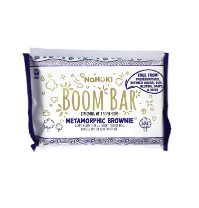 NANUKI BOOM BAR METAMORPHIC BROWNIE 60g