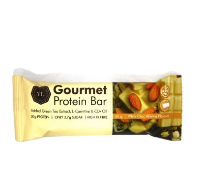 GOURMET PROTEIN BAR WHITE CHOC 65g