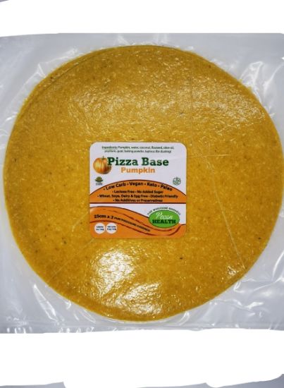 PECANHEALTH PUMPKIN PIZZA BASE 25cm