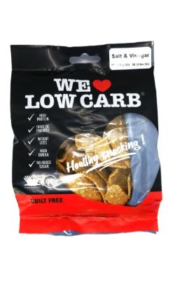 WLLC KETO SALT & VINEGAR CHIPS 80g