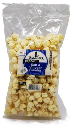 SALT & VINEGAR POPCORN 80g