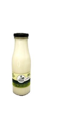 MF RAW CREAM GLASS BOTTLE 375ml