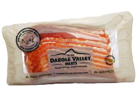 DV DRY CURED STREAKY BACON 250g