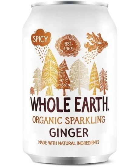 WHOLE EARTH ORGANIC GINGER DRINK 330ml