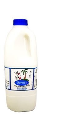 BARTLEY LOW FAT MILK 2lt