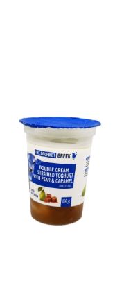 TGG DOUBLE CREAM-PEAR & CARAMEL YOGHURT 150g