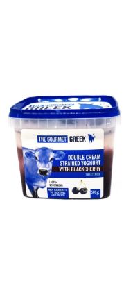 TGG DOUBLE CREAM - BLACKCHERRY YOGHURT 500g