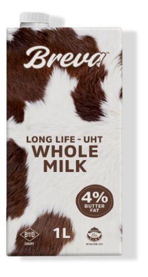 BREVA LONG LIFE UHT MILK lt