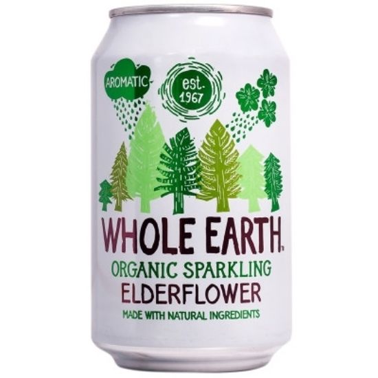 WHOLE EARTH ORGANIC ELDERFLOWER DRINK 330ml