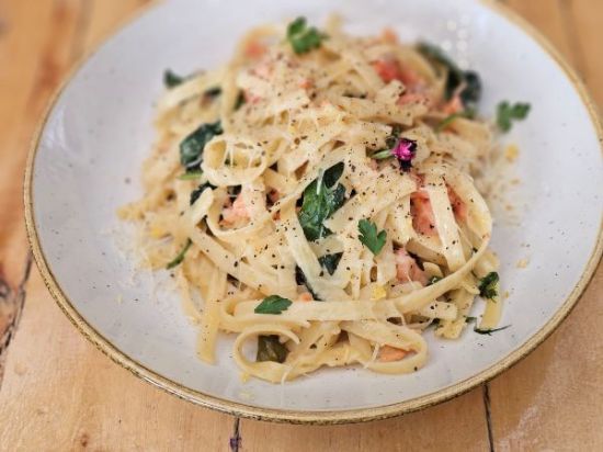 SMOKED TROUT PASTA