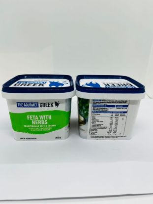 TGG FETA - MIXED HERBS 200g