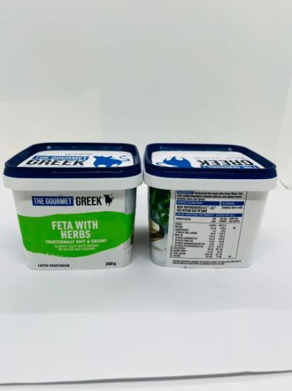 TGG FETA - MIXED HERBS 200g