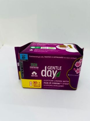 GSJ GENTLE DAY ORG  REGULAR COTTON LINERS