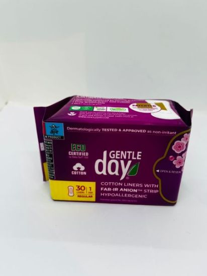 GSJ GENTLE DAY ORG  REGULAR COTTON LINERS