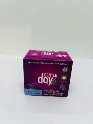 GSJ GENTLE DAY ORG COTTON TAMPONS SUPER PLUS